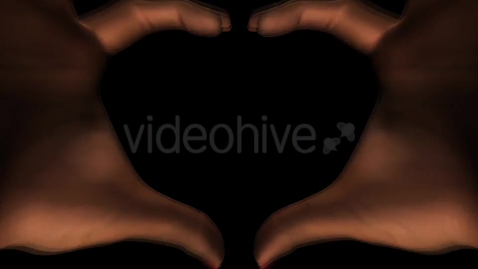 Heart Sign Gesture Black Woman Hands II Videohive 15024582 Motion Graphics Image 2