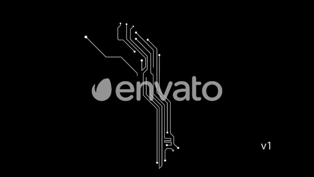 Heart Sign in Complex Printed Circuit Board With Artificial Inteligience Videohive 22103569 Motion Graphics Image 3