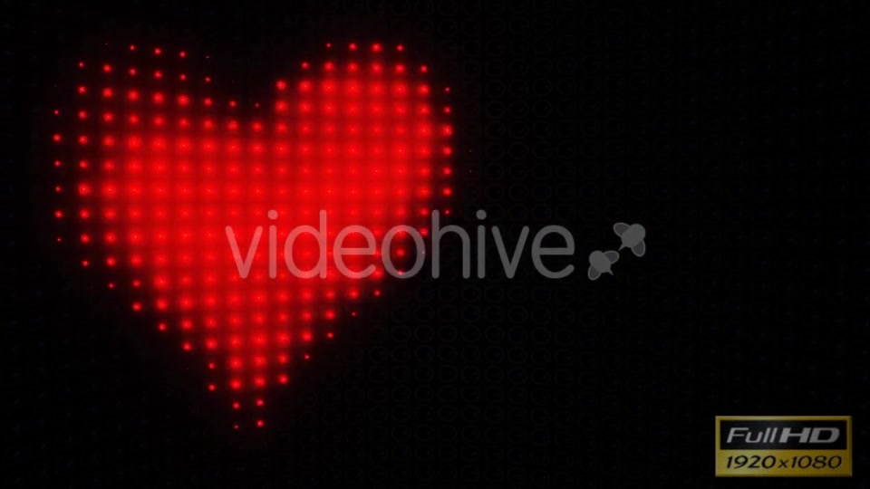 Heart with Lights VJ 3 Videohive 14550637 Motion Graphics Image 2