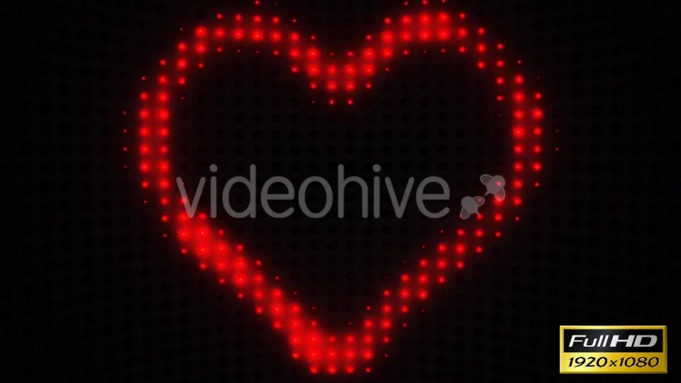 Heart with Lights VJ 4 Videohive 14552104 Motion Graphics Image 3