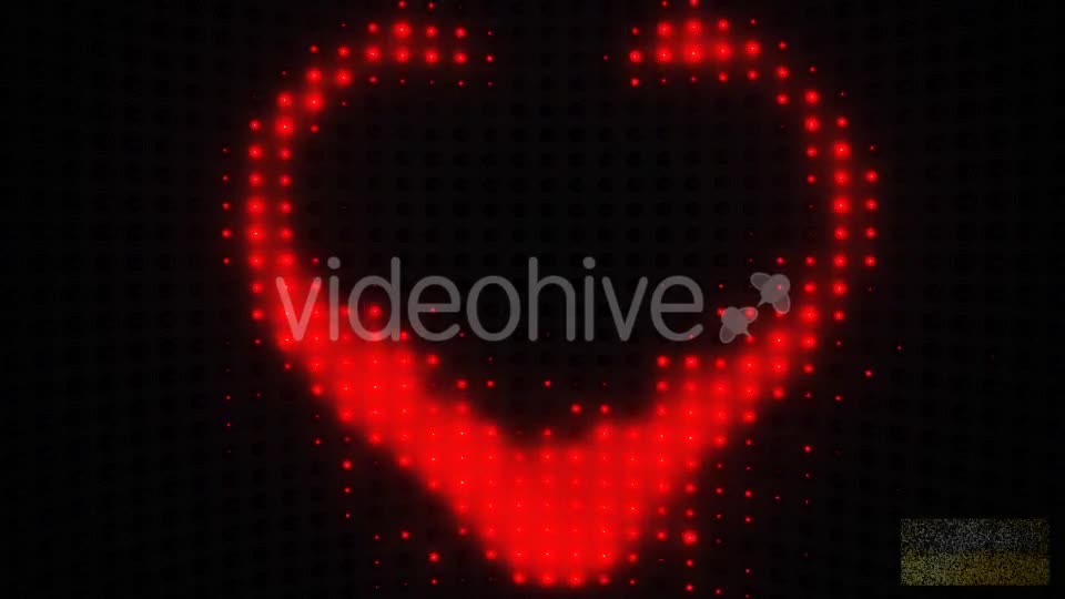Heart with Lights VJ 5 Videohive 14559147 Motion Graphics Image 1