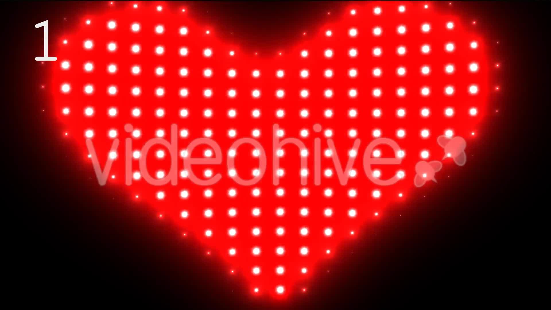 Heart with Lights VJ Videohive 10337043 Motion Graphics Image 2