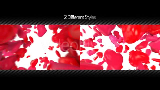 Hearts Fill Screen Overlay Videohive 14473212 Motion Graphics Image 1