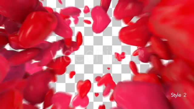 Hearts Fill Screen Overlay Videohive 14473212 Motion Graphics Image 10
