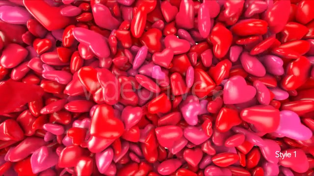 Hearts Fill Screen Overlay Videohive 14473212 Motion Graphics Image 7
