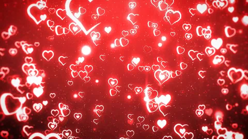 Hearts Flying Background Videohive 16365506 Motion Graphics Image 1