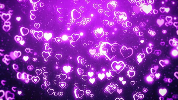 Hearts Flying Background - 17369492 Videohive Download