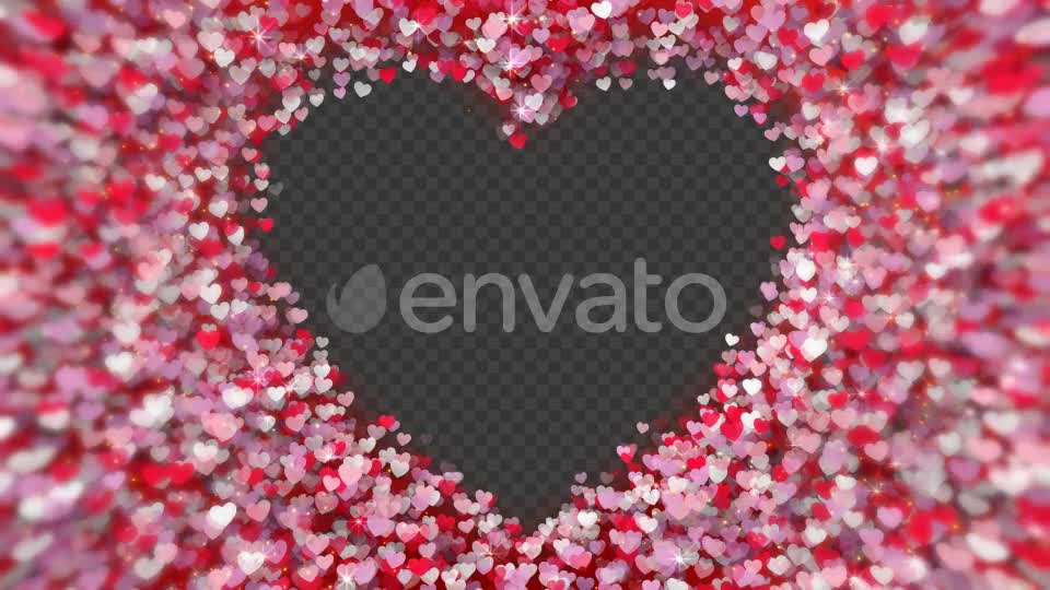 Hearts Frame 03 Hd Videohive 23264668 Motion Graphics Image 1