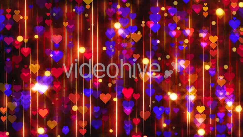 Hearts Lines Loop Videohive 20693246 Motion Graphics Image 2