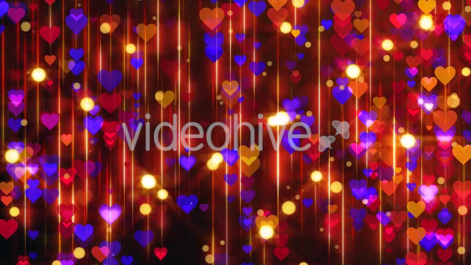 Hearts Lines Loop Videohive 20693246 Motion Graphics Image 4