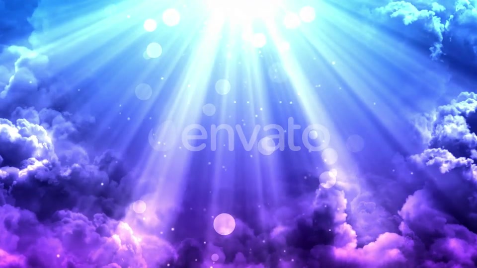 Heavenly Light Backgrounds Pack Videohive 24624377 Motion Graphics Image 5