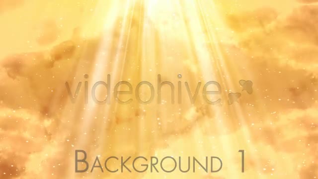 Heavenly Rays Clouds Videohive 5324924 Motion Graphics Image 1