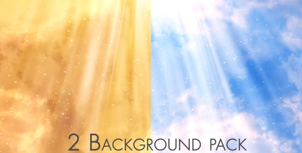 Heavenly Rays Clouds - 5324924 Videohive Download