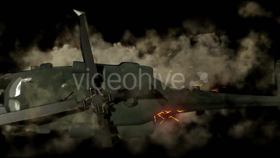 Helicopter Crash Videohive 18851580 Motion Graphics Image 5