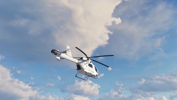 Helicopter Flying - Videohive 20662414 Download