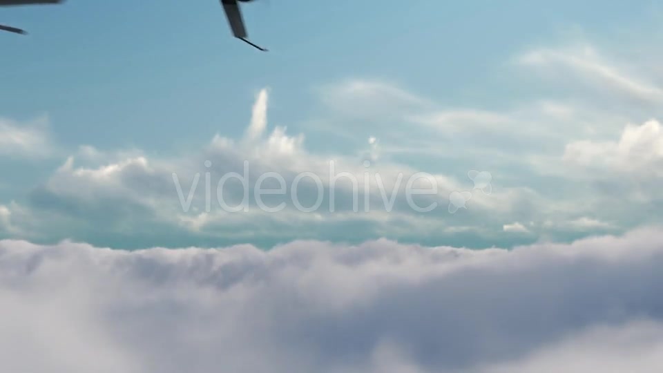 Helicopter on high Clouds Videohive 19692505 Motion Graphics Image 8