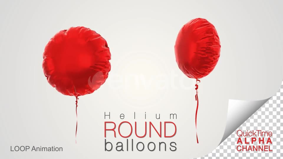 Helium Balloons Videohive 24870440 Motion Graphics Image 2