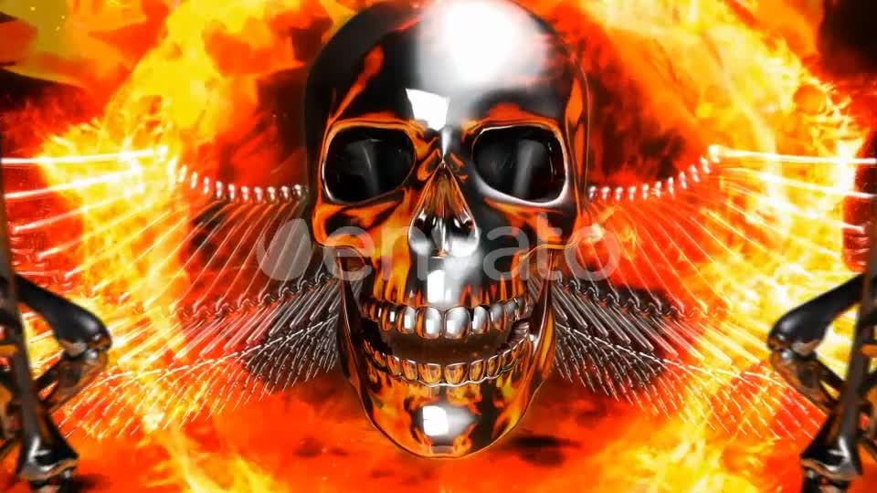 Hell Skull Videohive 22236651 Motion Graphics Image 1