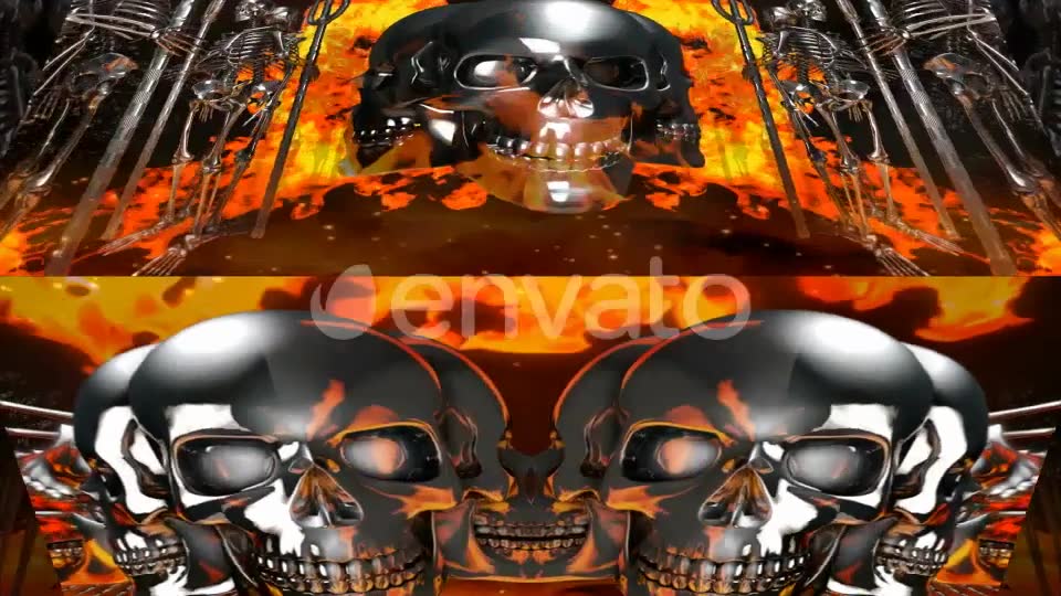 Hell Skull Videohive 22236651 Motion Graphics Image 2
