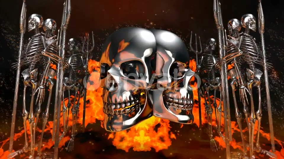 Hell Skull Videohive 22236651 Motion Graphics Image 3
