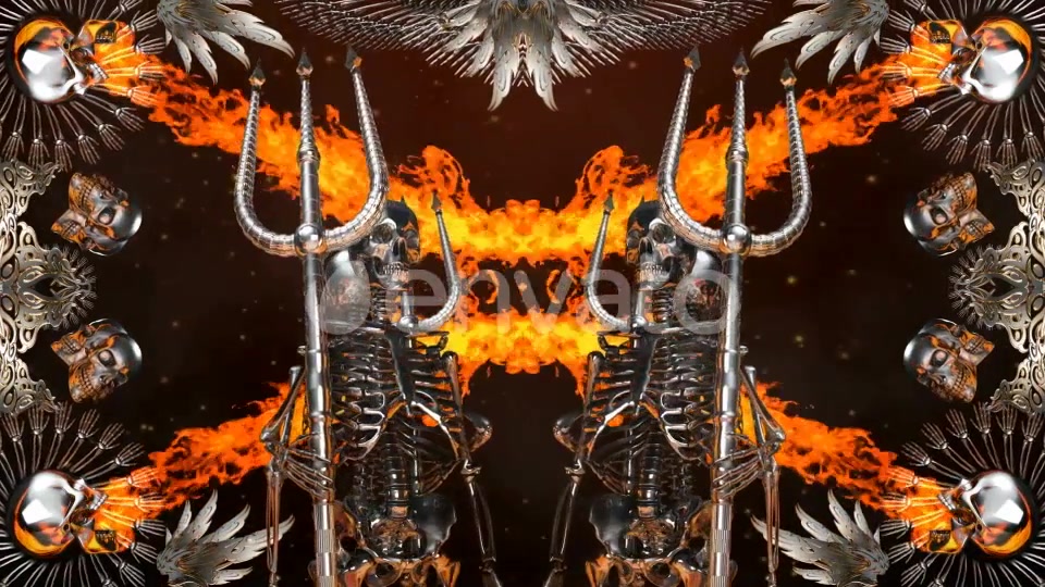 Hell Skull Videohive 22236651 Motion Graphics Image 5