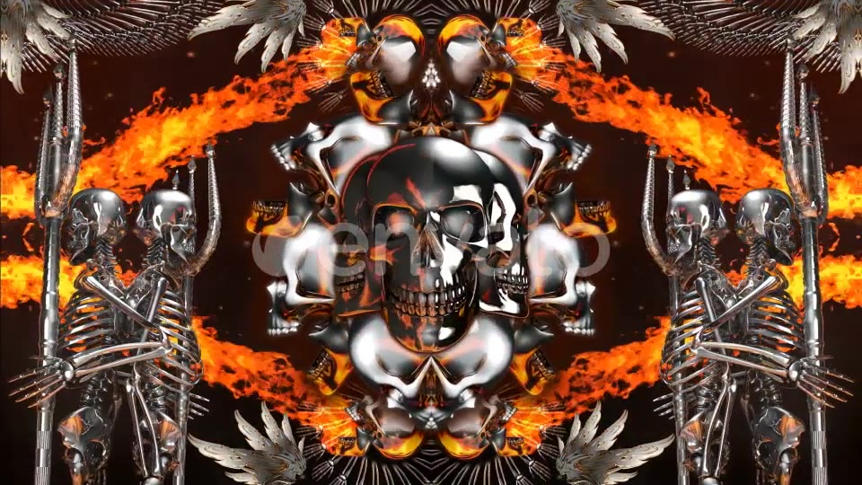 Hell Skull Videohive 22236651 Motion Graphics Image 6