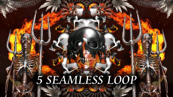 Hell Skull - Videohive 22236651 Download