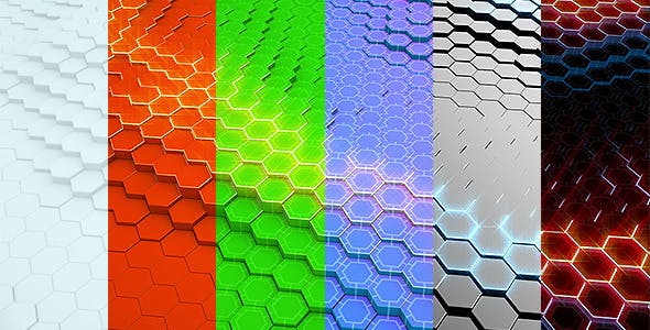 Hexa Backgrounds - 11825220 Download Videohive