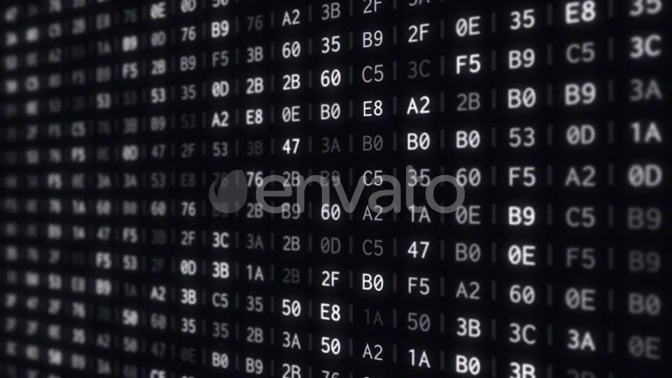 Hexadecimal Data Videohive 22744115 Motion Graphics Image 6