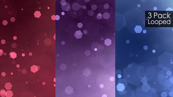 Hexagon Background (3 Pack) - Download Videohive 7305581