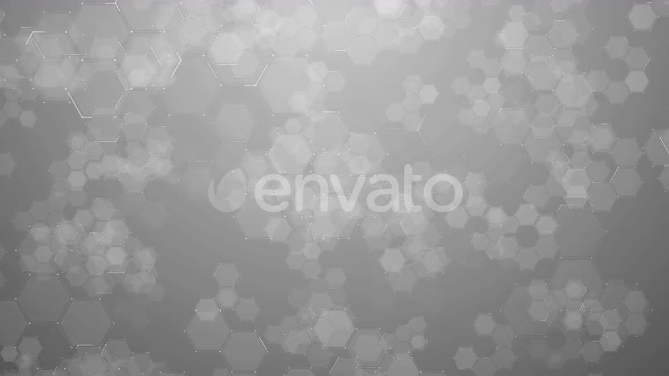 Hexagon Digital Background 4K Videohive 22847037 Motion Graphics Image 1