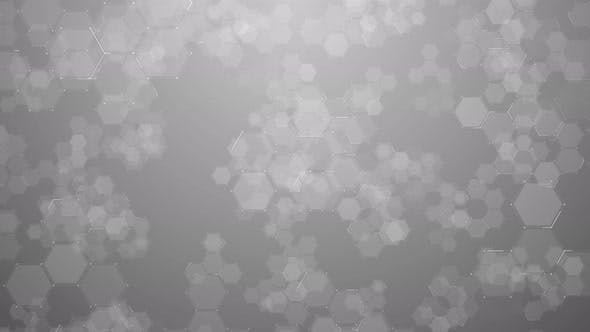 Hexagon Digital Background 4K - Download Videohive 22847037