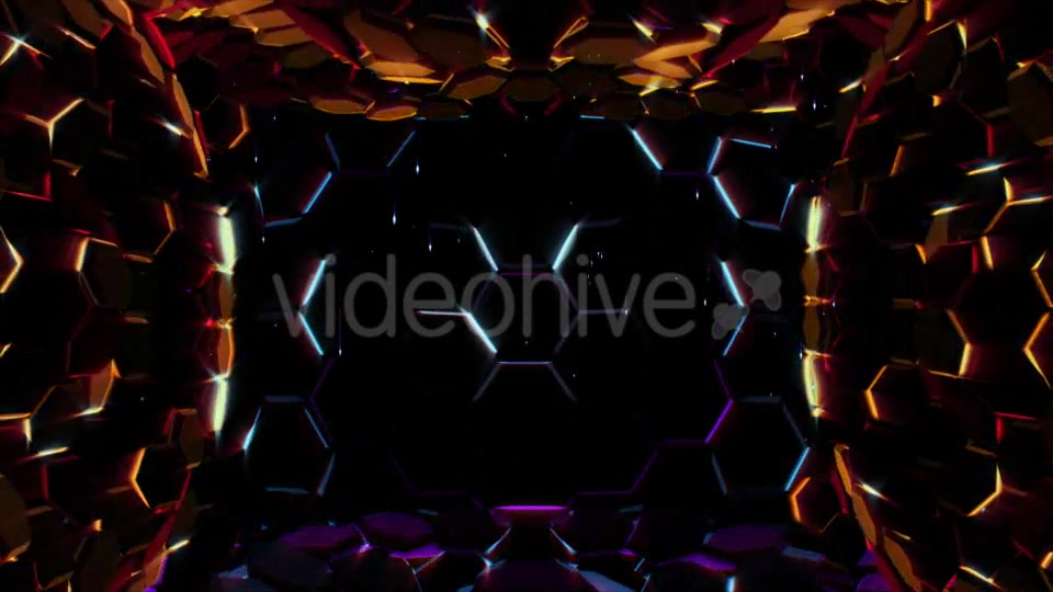 Hexagonal Lights Background Videohive 19191441 Motion Graphics Image 5