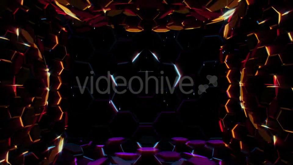 Hexagonal Lights Background Videohive 19191441 Motion Graphics Image 6