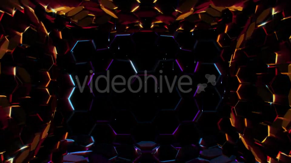 Hexagonal Lights Background Videohive 19191441 Motion Graphics Image 7