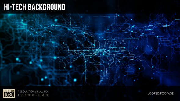 Hi Tech Background - Videohive 22302030 Download