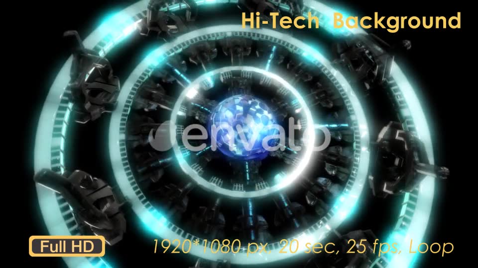 Hi Tech Background Videohive 21630627 Motion Graphics Image 10