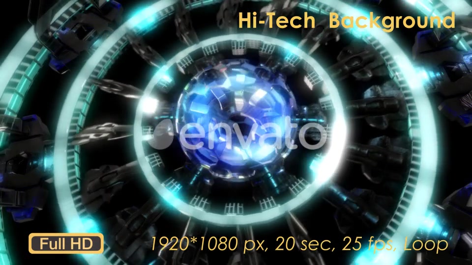 Hi Tech Background Videohive 21630627 Motion Graphics Image 5