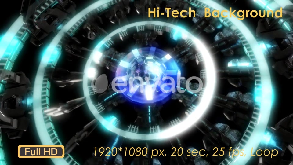 Hi Tech Background Videohive 21630627 Motion Graphics Image 6