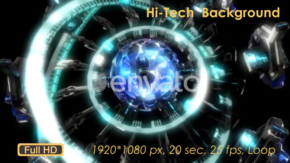Hi Tech Background Videohive 21630627 Motion Graphics Image 7