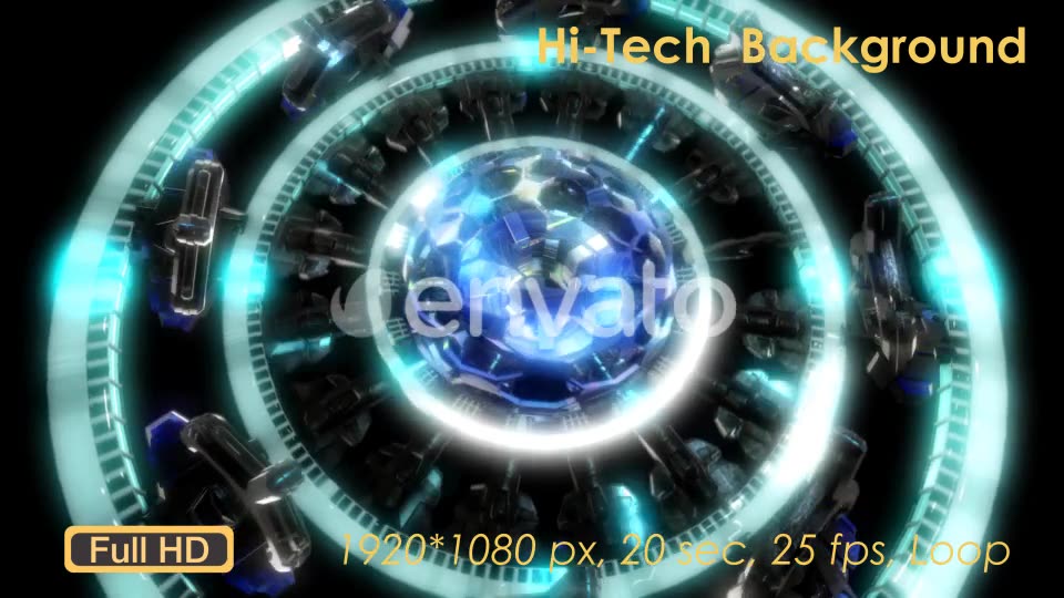 Hi Tech Background Videohive 21630627 Motion Graphics Image 9