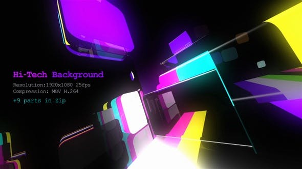 Hi Tech Background - Videohive Download 22593447