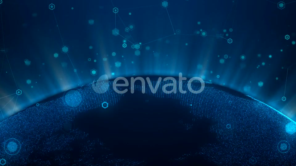 Hi Tech Global Connection Lines Background 4K Videohive 21707678 Motion Graphics Image 7