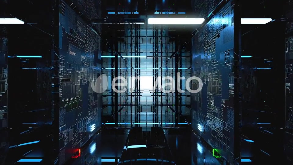 Hi Tech Glossy Tunnel 1 Videohive 24765275 Motion Graphics Image 4
