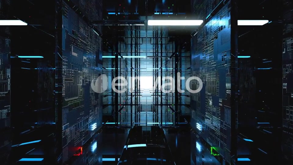 Hi Tech Glossy Tunnel 1 Videohive 24765275 Motion Graphics Image 7