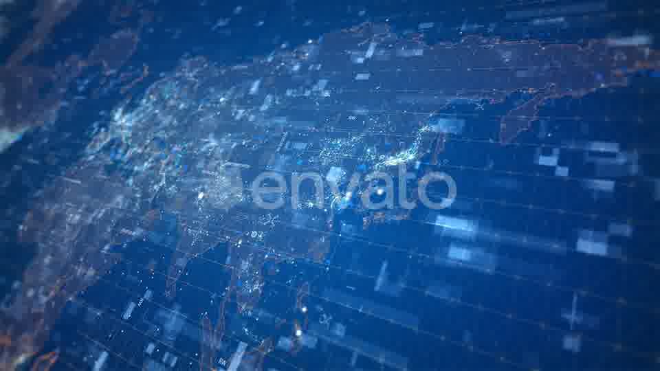 Hi Tech Map Background Videohive 22667995 Motion Graphics Image 12