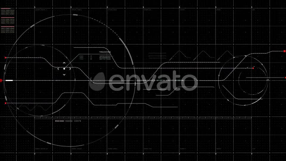 Hi Tech User Interface HUD With Alpha Videohive 21560669 Motion Graphics Image 1