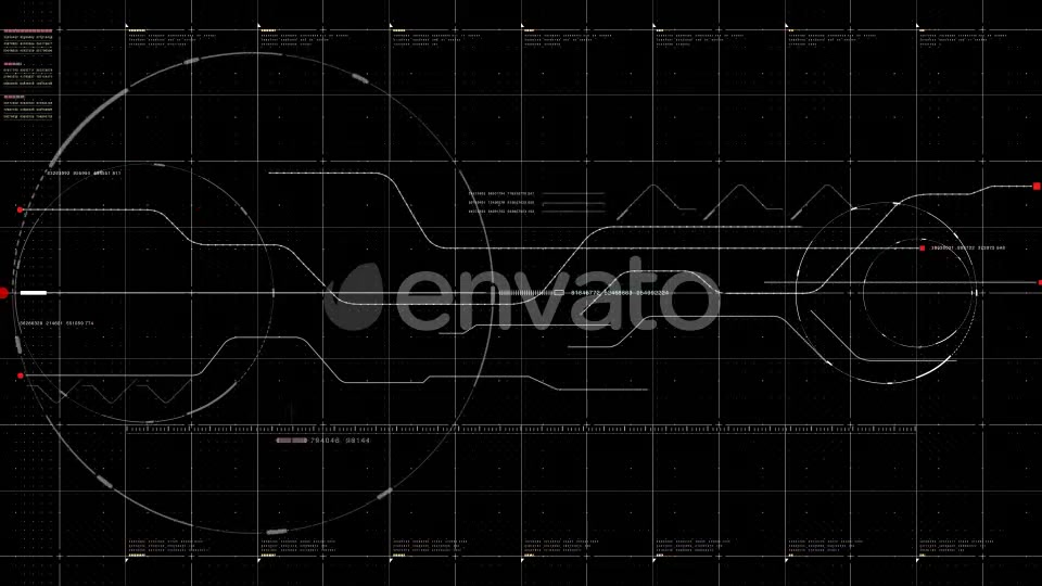 Hi Tech User Interface HUD With Alpha Videohive 21560669 Motion Graphics Image 8