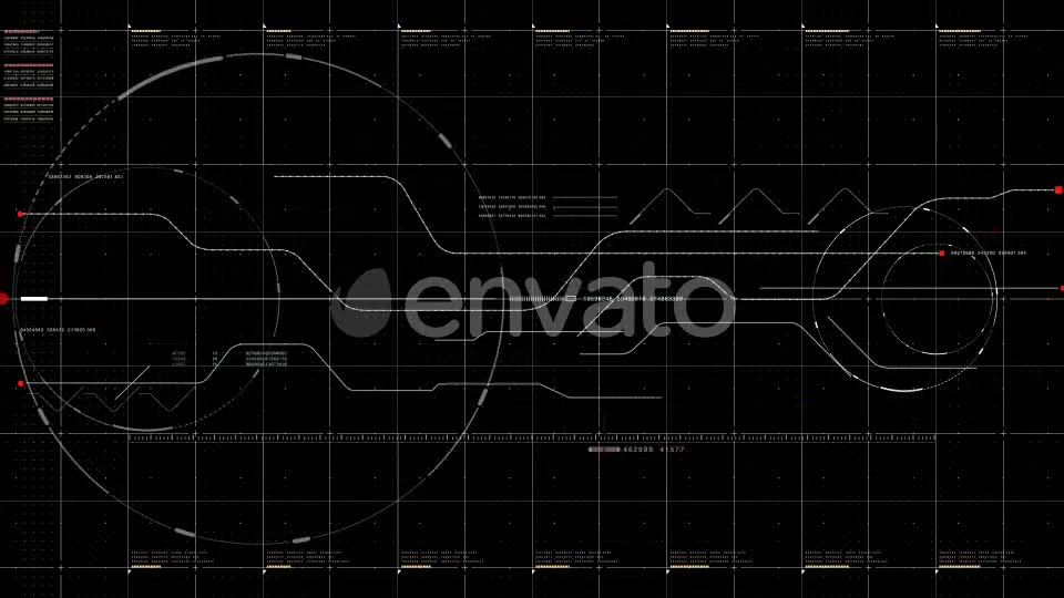Hi Tech User Interface HUD With Alpha Videohive 21560669 Motion Graphics Image 9