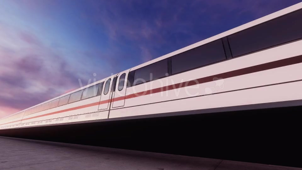 High Speed ICE Train Next Generation Train Videohive 17937863 Motion Graphics Image 4